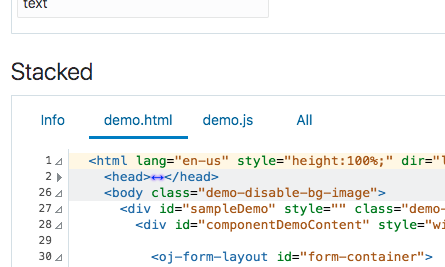demo html link